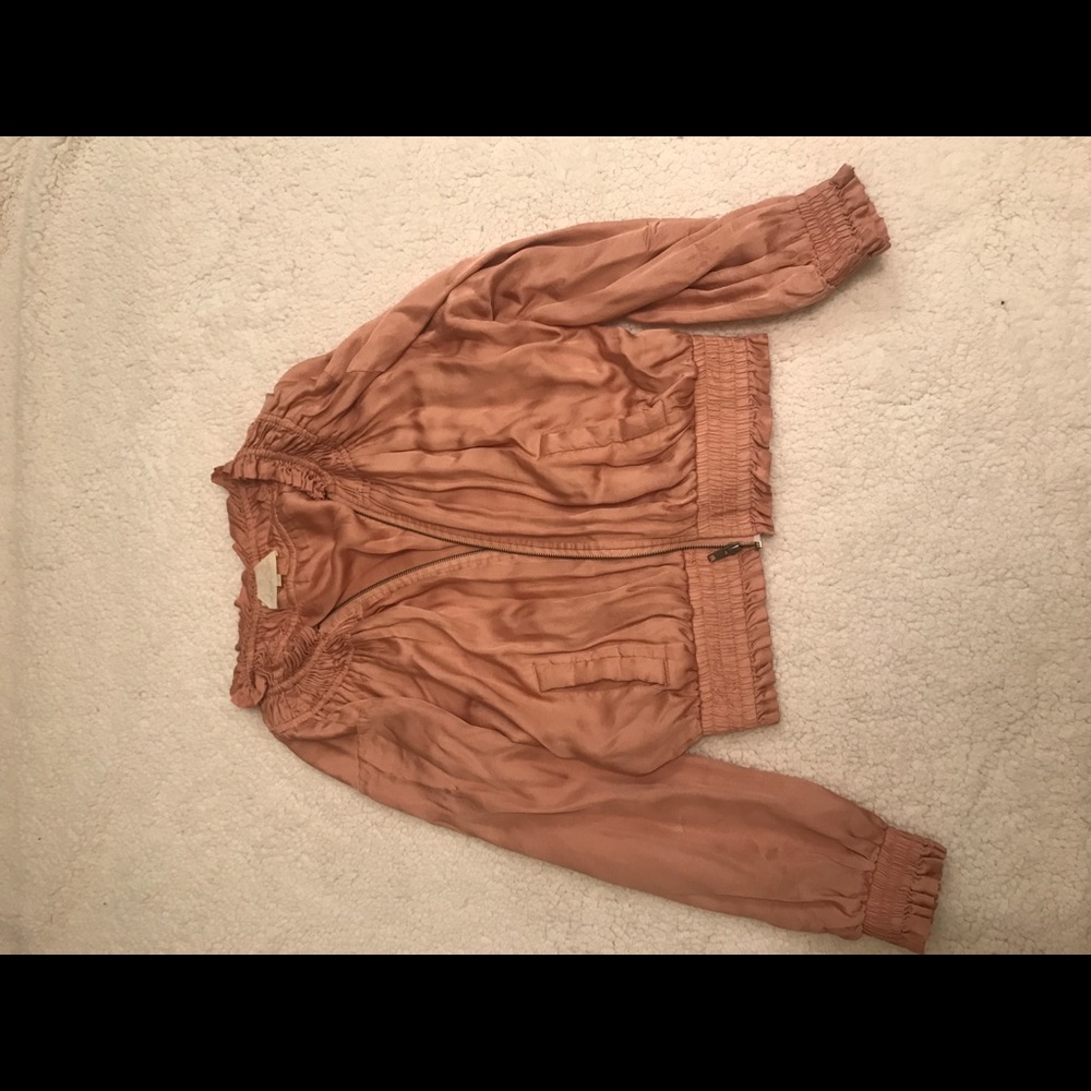 Anthropologie Love Sam bomber jacket